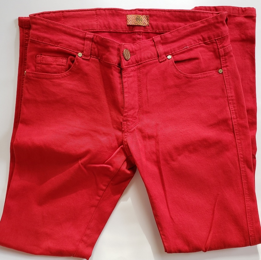NWOT Red Skinny Jeans